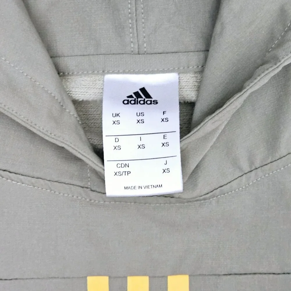 Adidas x Kith Rays Piste Mens XS‎ Hoodie Sweater Pullover Green Olive Streetwear
